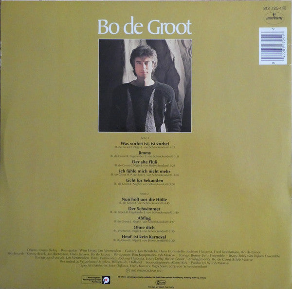 Boudewijn de Groot : Bo De Groot (LP, Album)
