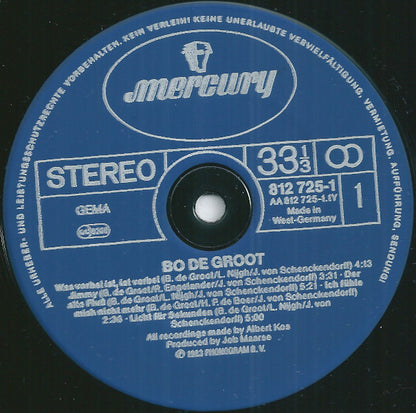 Boudewijn de Groot : Bo De Groot (LP, Album)