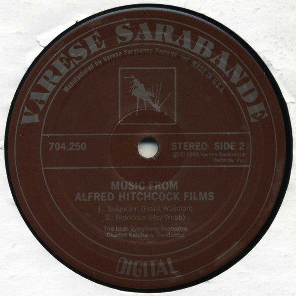 John Williams (4) / Dimitri Tiomkin / Franz Waxman / Roy Webb : Music From Alfred Hitchcock Films (LP, Album)