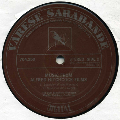 John Williams (4) / Dimitri Tiomkin / Franz Waxman / Roy Webb : Music From Alfred Hitchcock Films (LP, Album)