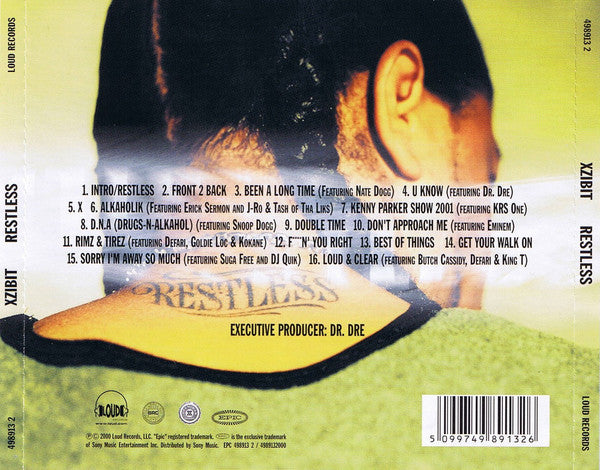 Xzibit : Restless (CD, Album)