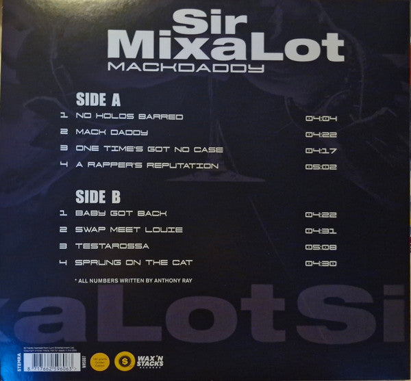 Sir Mix-A-Lot : MackDaddy (LP, Album, RE, Gol)
