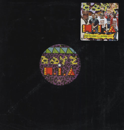 M.I.A. (2) : Boyz (12", Promo)