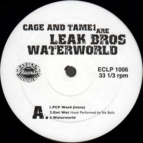 Cage & Tame One Are Leak Bros : Waterworld (2xLP, Album)