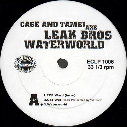 Cage & Tame One Are Leak Bros : Waterworld (2xLP, Album)