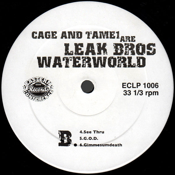 Cage & Tame One Are Leak Bros : Waterworld (2xLP, Album)
