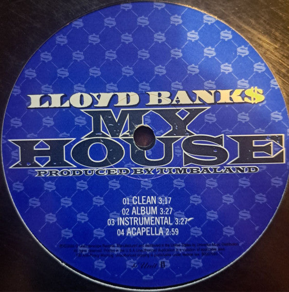 Lloyd Banks : My House (12")