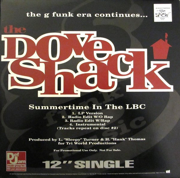 Twinz (2) / Dove Shack : Round & Round / Summertime In The LBC (2x12", Single, Promo)