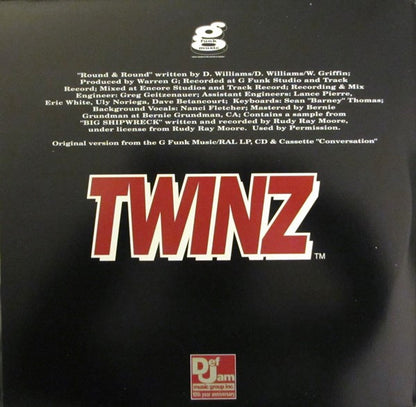 Twinz (2) / Dove Shack : Round & Round / Summertime In The LBC (2x12", Single, Promo)