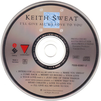 Keith Sweat : I'll Give All My Love To You (CD, Album)