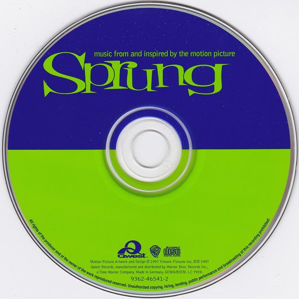 Various : Sprung (Music From And Inspired By The Motion Picture) (CD, Album)