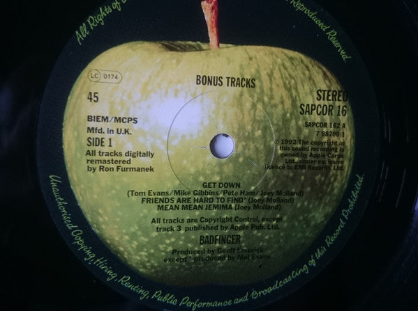 Badfinger : No Dice (LP, Album, RE, RM + 12")