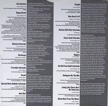 Fugees : Blunted On Reality (LP, Album, RP)
