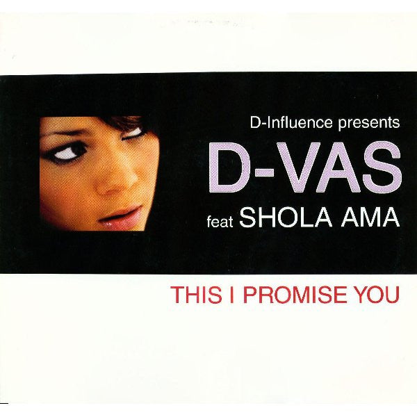 D-Influence* Presents D-Vas Feat Shola Ama : This I Promise You (12", Pic)