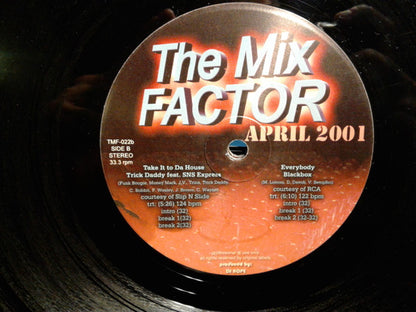 Various : The Mix Factor (April 2001) (2x12", Comp, Promo)