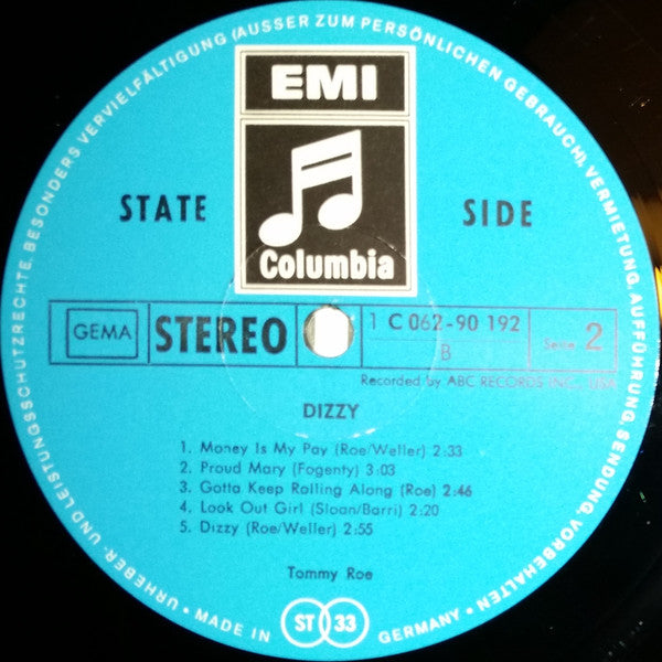 Tommy Roe : Dizzy (LP)