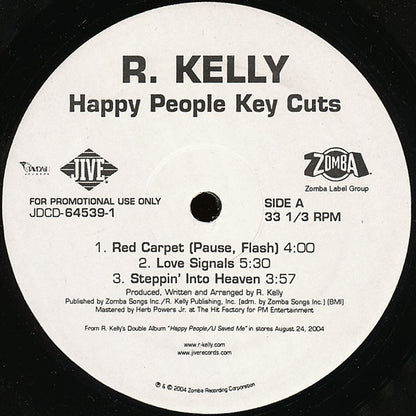 R. Kelly : Happy People Key Cuts (2xLP, Promo)