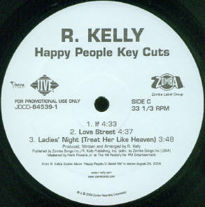 R. Kelly : Happy People Key Cuts (2xLP, Promo)