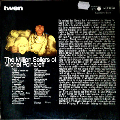 Michel Polnareff : The Million Sellers Of Michel Polnareff (LP, Comp)