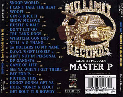 Snoop Dogg : Da Game Is To Be Sold, Not To Be Told (CD, Album, EMI)