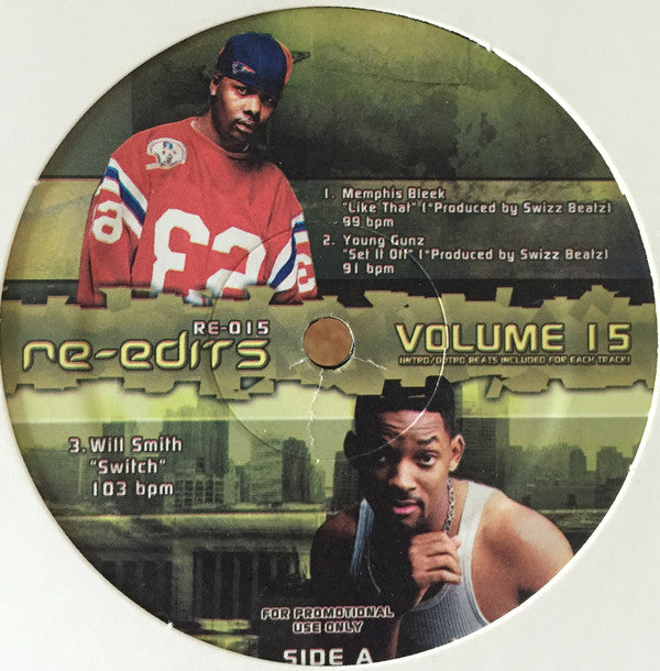 Various : Re-Edits Volume 15 (12", Promo)