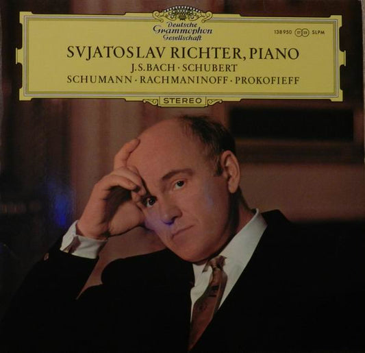 Sviatoslav Richter , Piano - Johann Sebastian Bach · Franz Schubert · Robert Schumann · Sergei Rachmaninoff · Sergei Prokofiev : Recital II (LP)