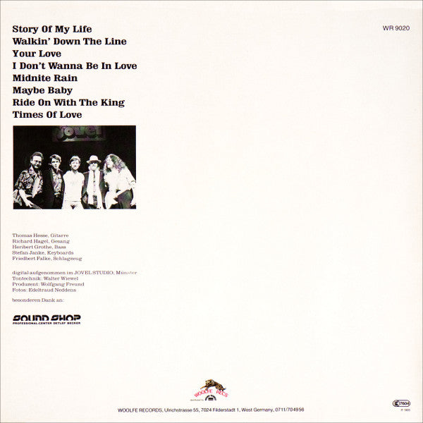 Pee Wee Bluesgang : Cool Man's Burning (LP, Album)