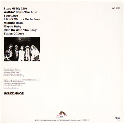 Pee Wee Bluesgang : Cool Man's Burning (LP, Album)