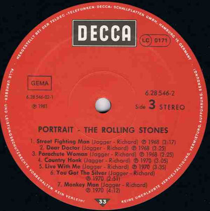 The Rolling Stones : Portrait (2xLP, Comp)