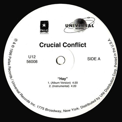 Crucial Conflict : Hay (12")