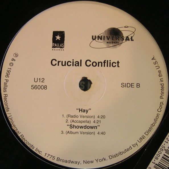 Crucial Conflict : Hay (12")