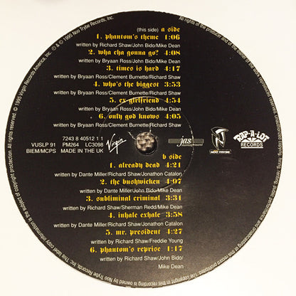 Bushwick Bill : Phantom Of The Rapra (LP, Album)