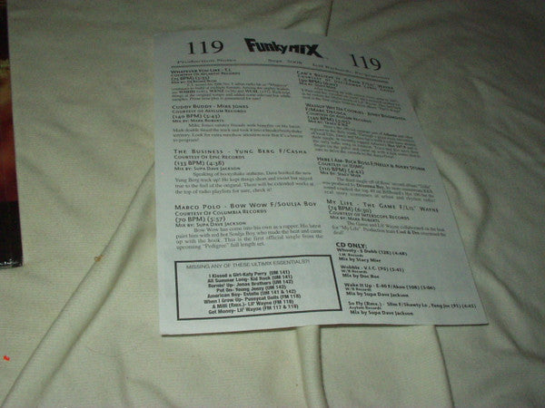 Various : Funkymix 119 (2x12", Comp, Promo)