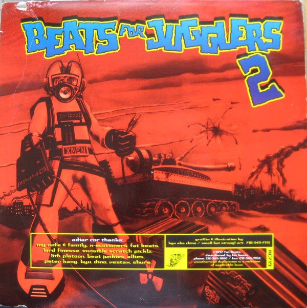 Adiar Cor : Beats For Jugglers 2 (LP)