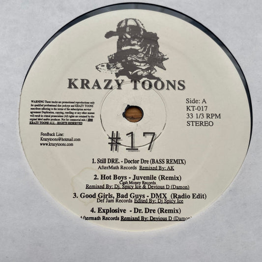 Various : Krazy Toons Vol.17 (12")