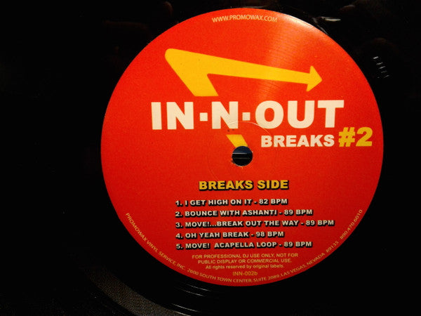Various : In-N-Out Breaks Vol. 2 (12")