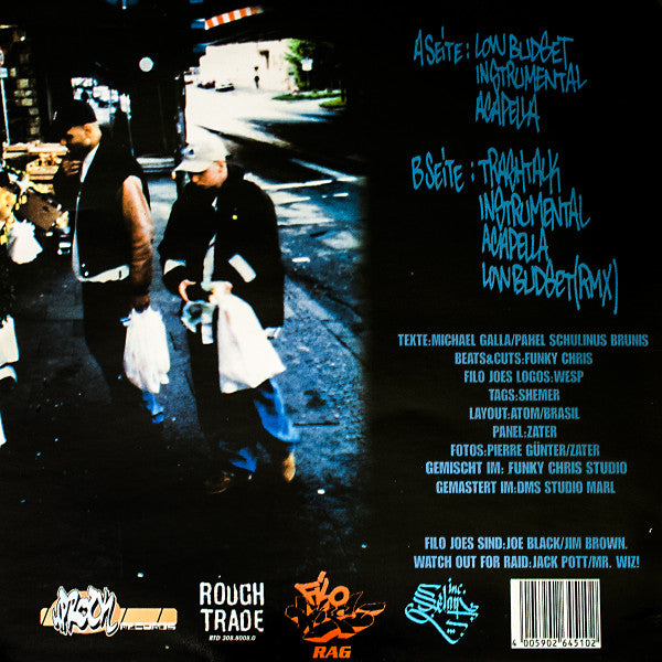 Filo Joes : Lowbudget (12", Maxi)