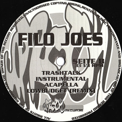 Filo Joes : Lowbudget (12", Maxi)