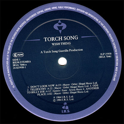 Torch Song : Wish Thing (LP, Album)
