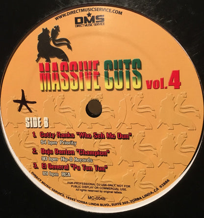 Various : Massive Cuts Vol.4 (12")