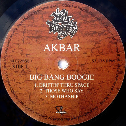 Akbar : Big Bang Boogie (2xLP, Album)