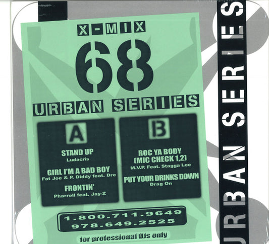 Various : X-Mix Urban Series 68 (12", Comp, Promo)