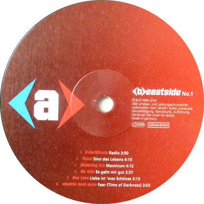 Various : <b>eastside No. 1 - Hip Hop Von Der Ostseite (LP, Comp)