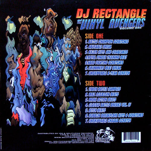 DJ Rectangle : And The Vinyl Avengers Volume One (12")
