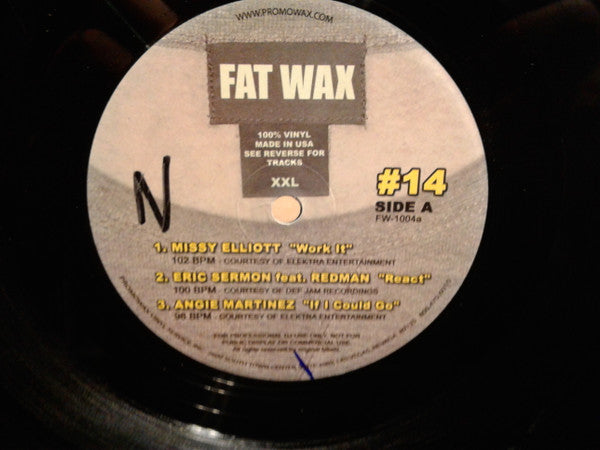 Various : Fat Wax #14 (12")