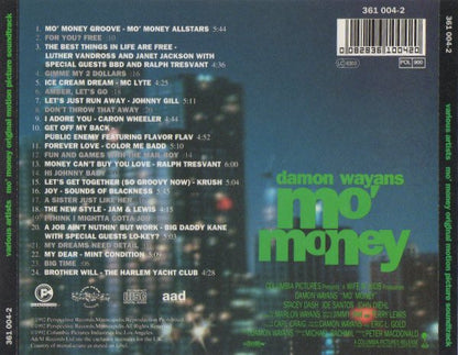 Various : Mo' Money (Original Motion Picture Soundtrack) (CD, Comp, Promo)