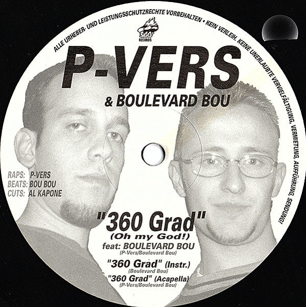 P-Vers & Boulevard Bou : 360 Grad (12")