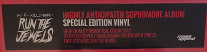 Run The Jewels : Run The Jewels 2 (2xLP, Album, S/Edition, Tea)