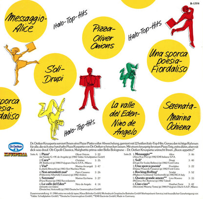 Various : Im Pizza-Markt Ist Musik - Dr.Oetker Knusperia Italo-Top-Hits (LP, Comp, Pic, Gat)