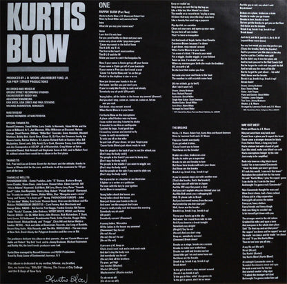 Kurtis Blow : Kurtis Blow (LP, Album)